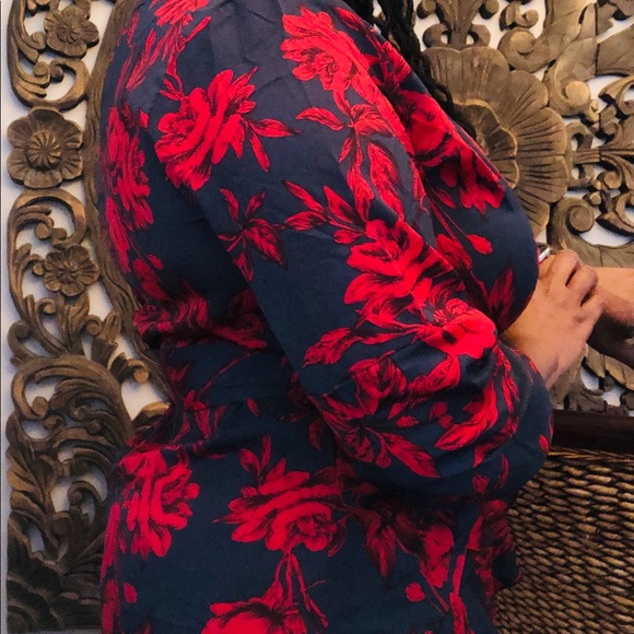 Spring Floral Merry Terry Dress XL - Picture 4 of 7